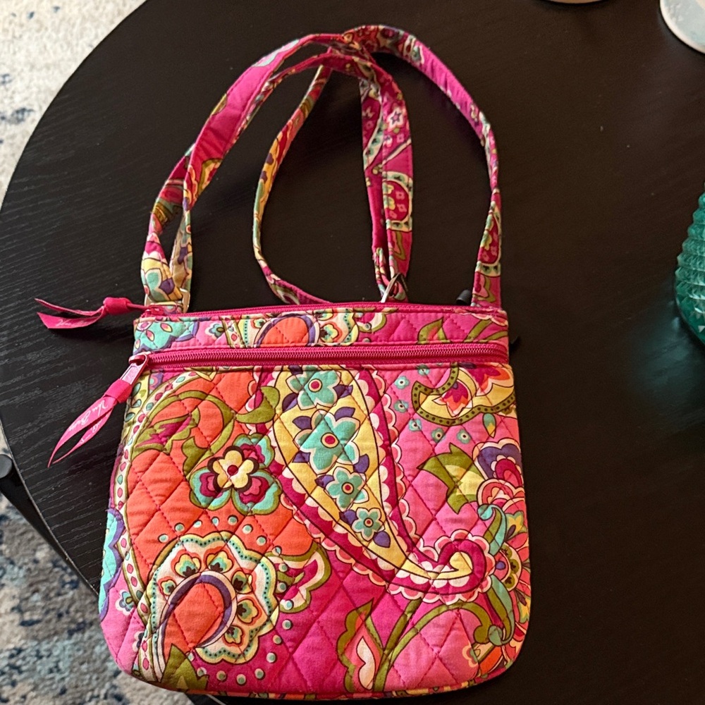 Vibrant Paisley Crossbody Bag